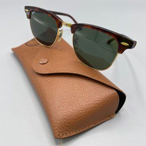 Ray-Ban Clubmaster Sunglasses Tortoise